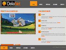 Tablet Screenshot of delianet.it